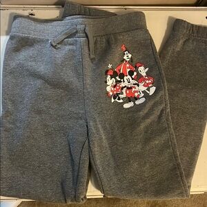 Disney Gray Sweatpants with Adjustable Waistband